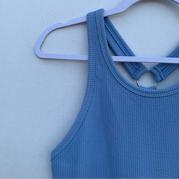 Elodie Blue Bodycon Mini Dress Womens Medium Sleeveless | Blue - Picture 4 of 13